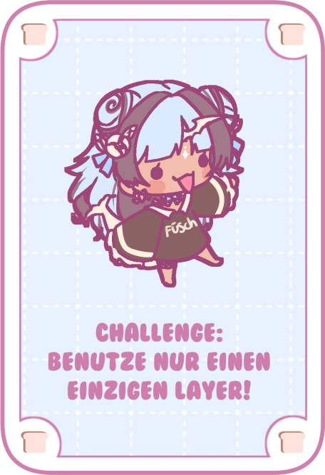 Benutze nur einen einzigen Layer!